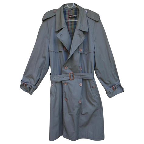 ysl men's trench coat